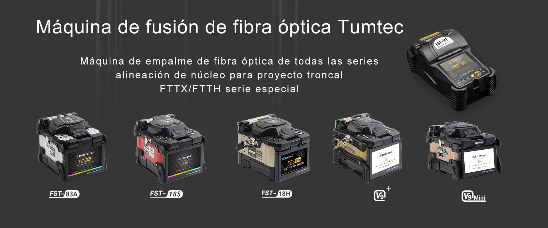 Tumtec Optical Fiber Splicing Machine